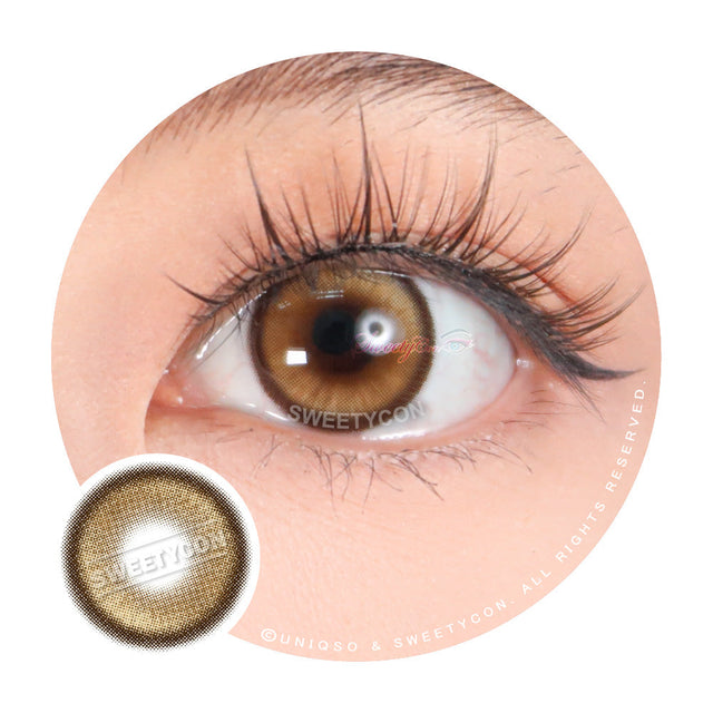 1 Day Sweety Deepveil Brown (2 or 10 lenses/pack)-Colored Contacts-UNIQSO EU