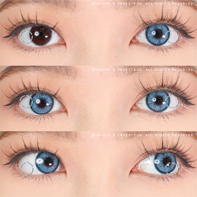 1 Day Sweety Fruit Juice Blueberry (2 or 10 lenses/pack)-Colored Contacts-UNIQSO EU