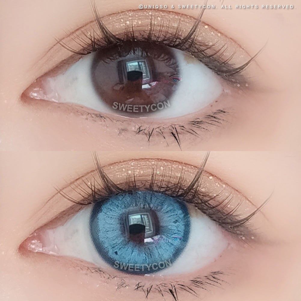 1 Day Sweety Fruit Juice Blueberry (2 or 10 lenses/pack)-Colored Contacts-UNIQSO EU