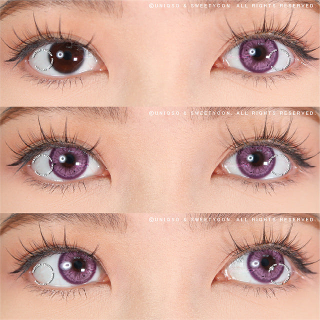 1 Day Sweety Fruit Juice Grape (2 or 10 lenses/pack)-Colored Contacts-UNIQSO EU