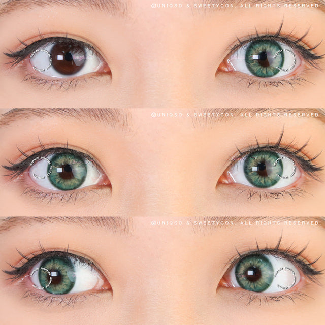 1 Day Sweety Seafoam Papakolea (2 or 10 lenses/pack)-Colored Contacts-UNIQSO EU