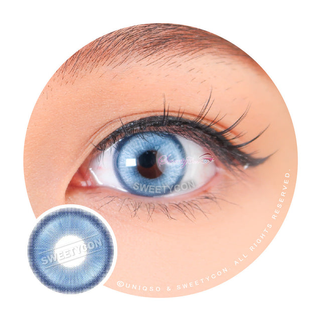 1 Day Sweety Star Tears Blue (2 or 10 lenses/pack)-Colored Contacts-UNIQSO EU