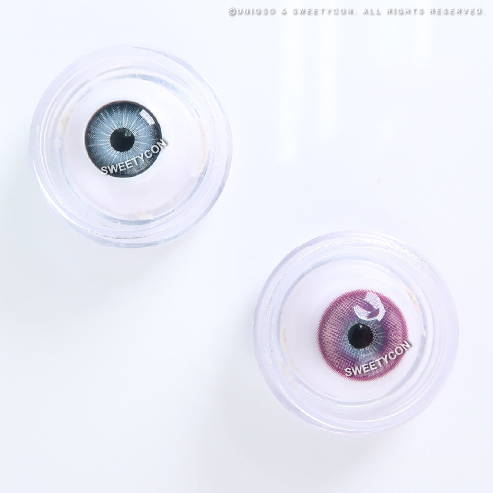 1 Day Sweety Star Tears Violet (2 or 10 lenses/pack)-Colored Contacts-UNIQSO EU