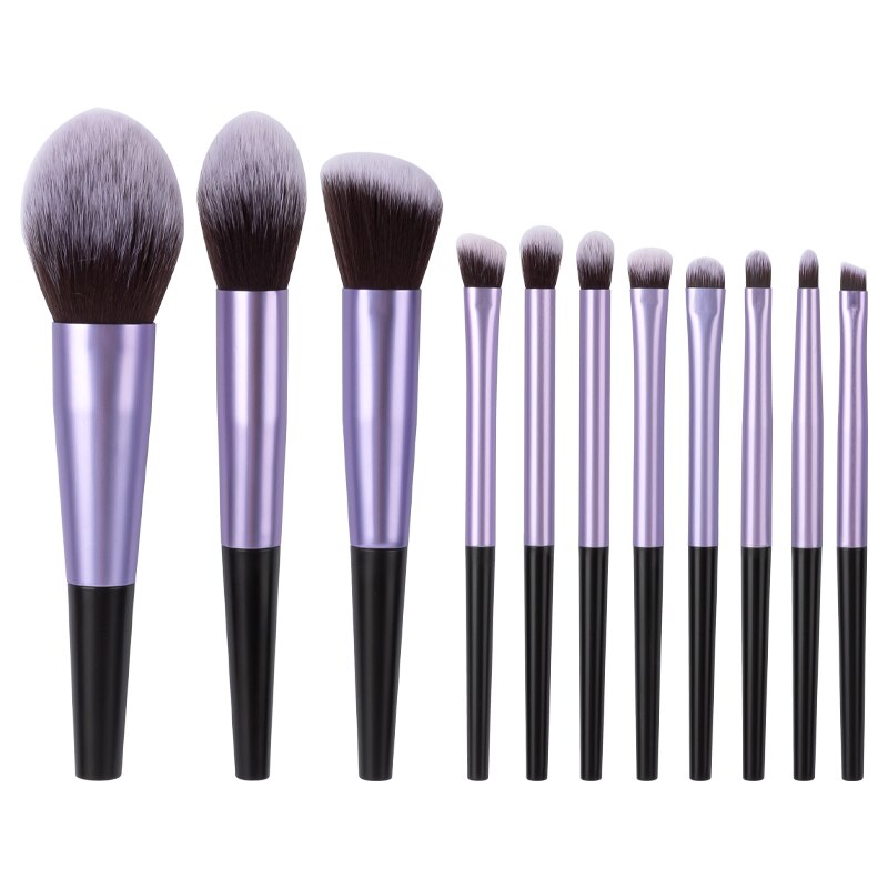 11pcs Long Tube Makeup Brushes Set-Makeup Brushes-UNIQSO EU