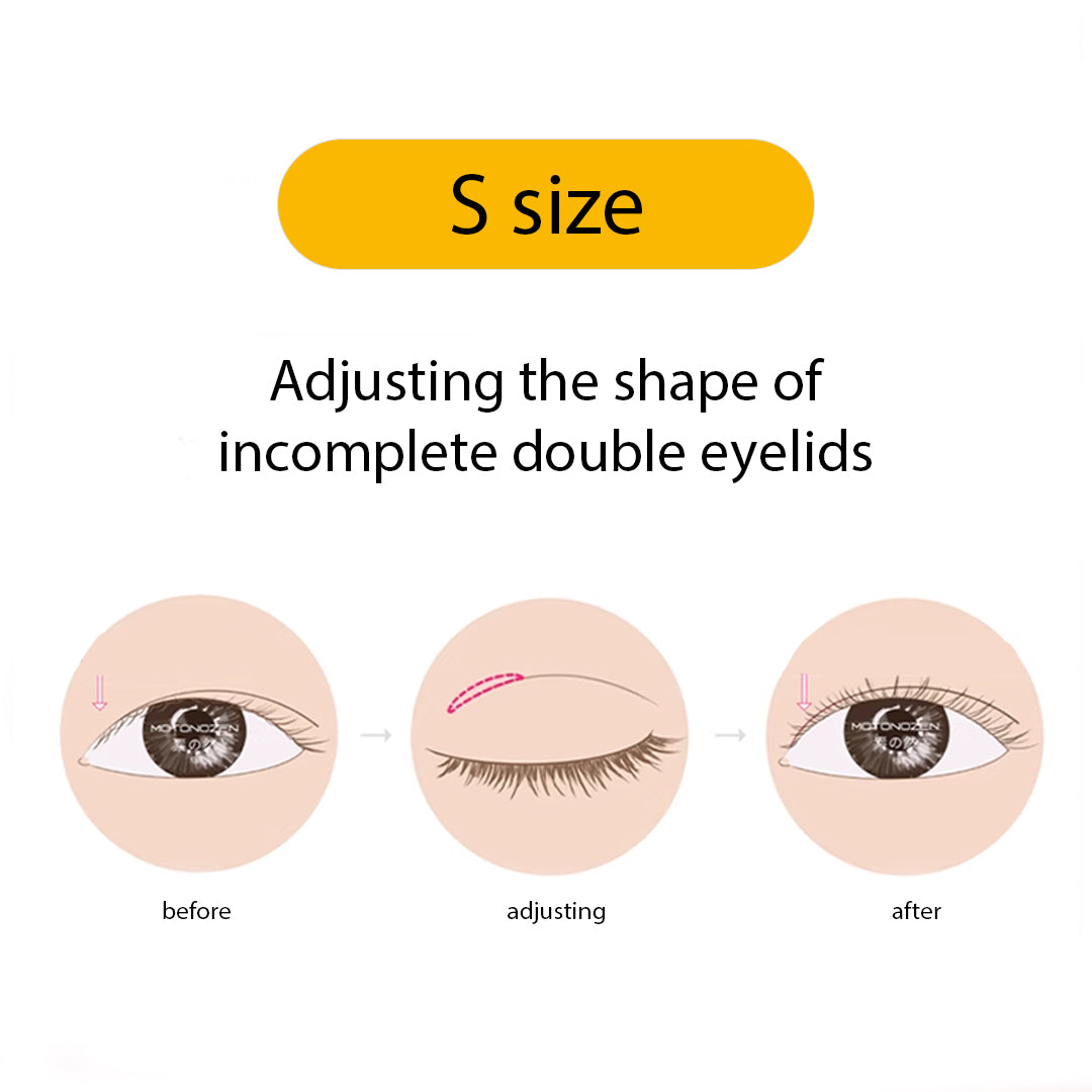 Motonozen Double Eyelid Sticker (Single-sided)-Eye Makeup Tool-UNIQSO