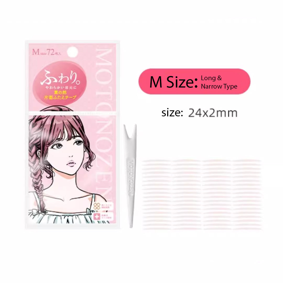 Motonozen Double Eyelid Sticker (Single-sided)-Eye Makeup Tool-UNIQSO