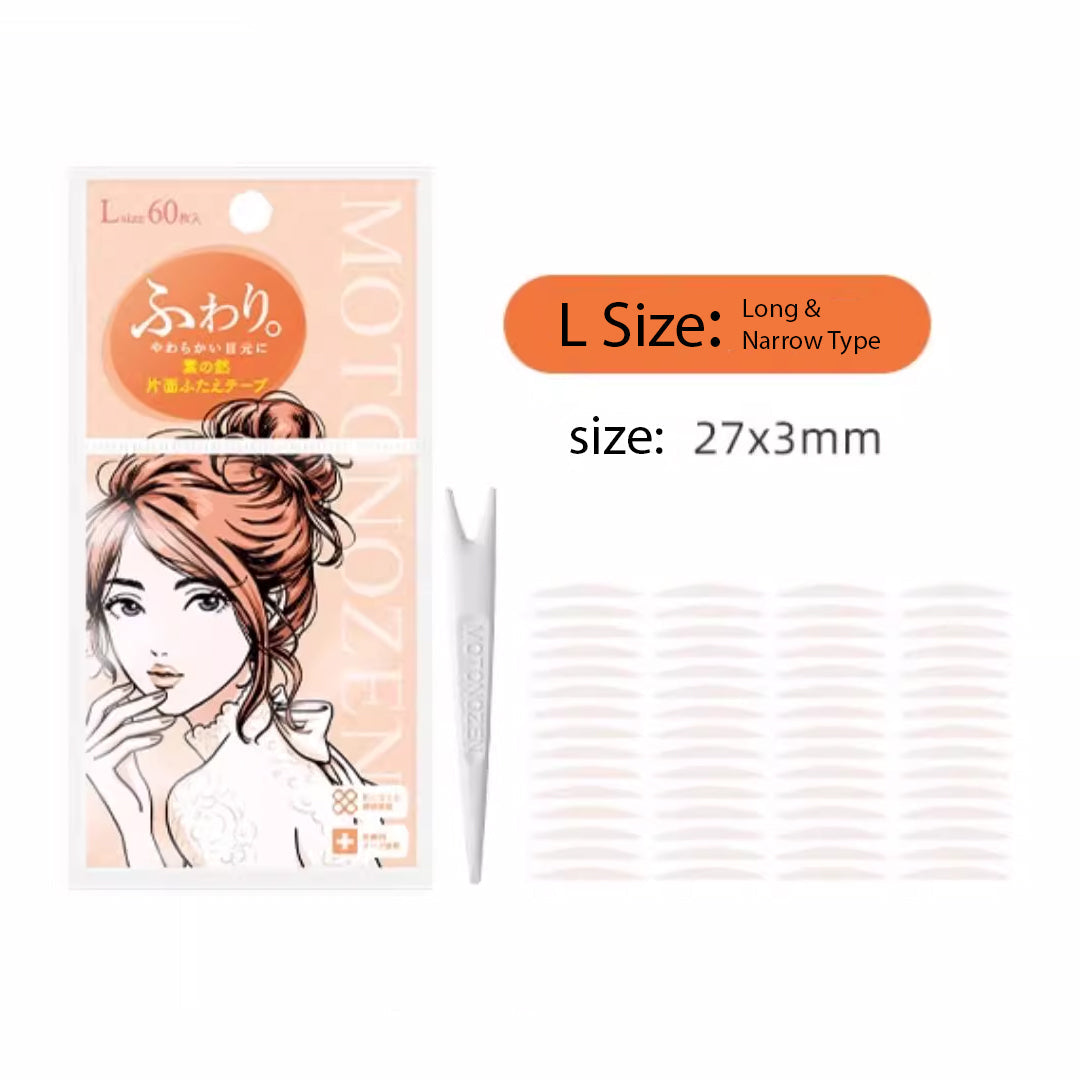 Motonozen Double Eyelid Sticker (Single-sided)-Eye Makeup Tool-UNIQSO