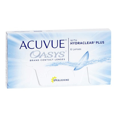 Acuvue Oasys (6 lenses/pack)-Clear Contacts-UNIQSO EU
