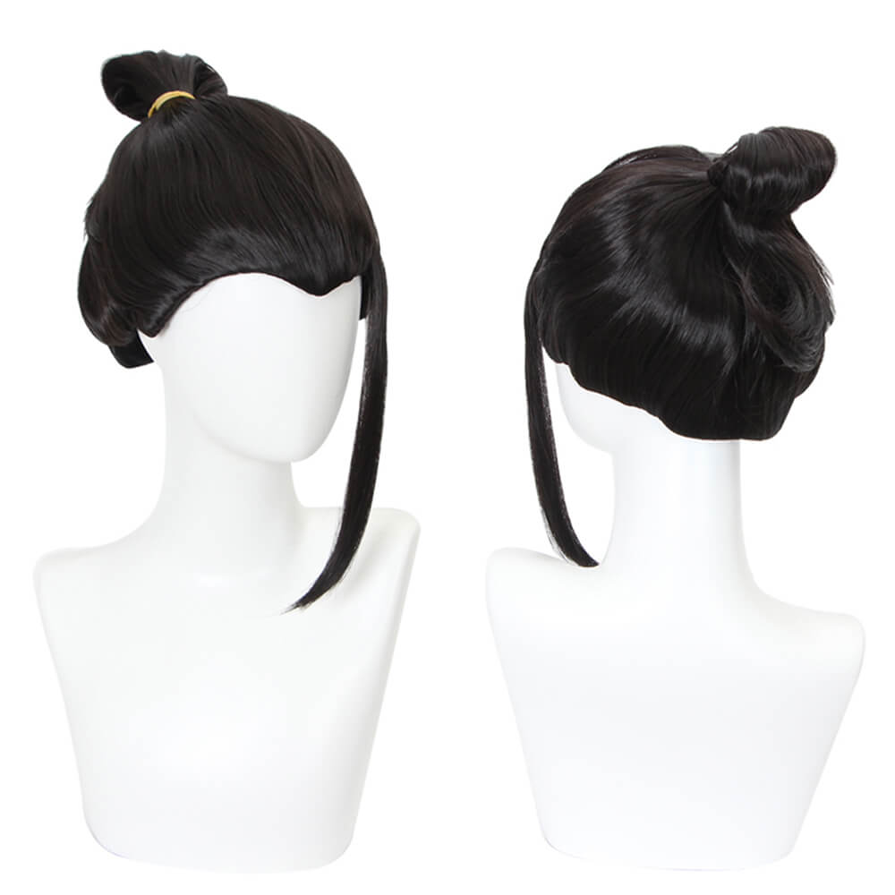 Anime Black Cosplay Wig CS458L-Cosplay Wig-UNIQSO EU