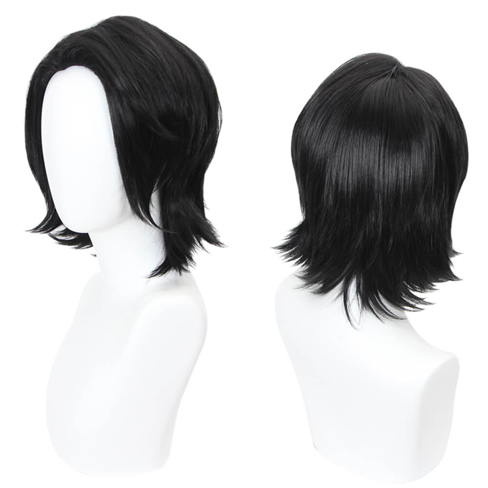 Anime Black Cosplay Wig CS458N-Cosplay Wig-UNIQSO EU