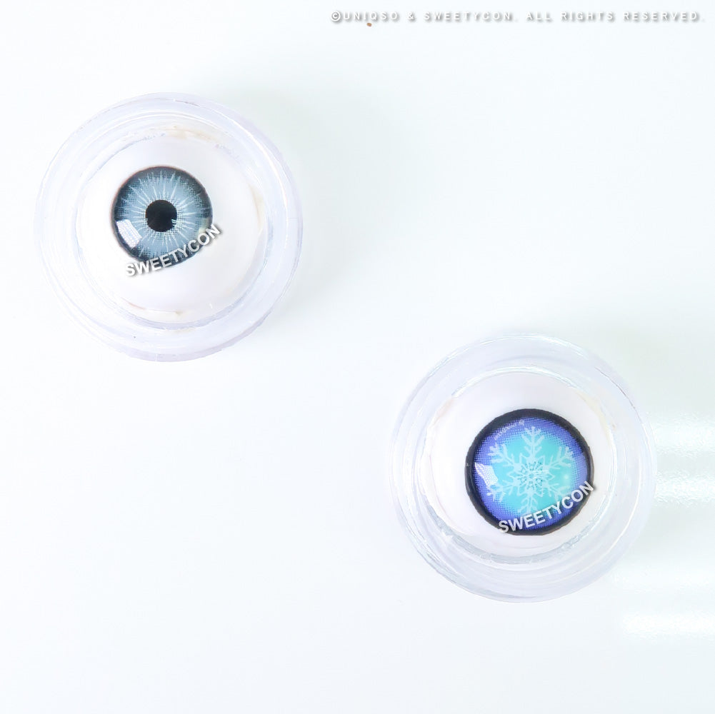 Anime Winter Queen by KleinerPixel (1 lens/pack)-Colored Contacts-UNIQSO EU