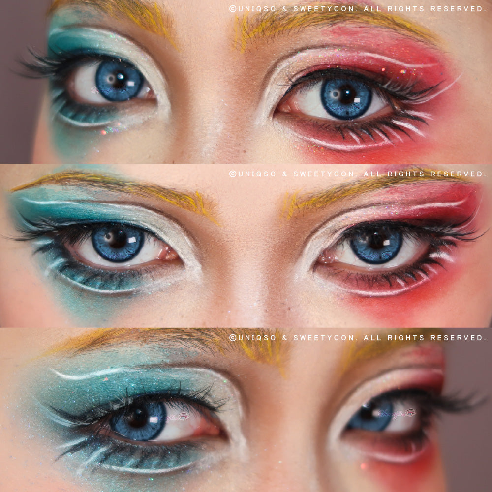 1 Day Sweety Fruit Juice Blueberry (2 or 10 lenses/pack)-Colored Contacts-UNIQSO