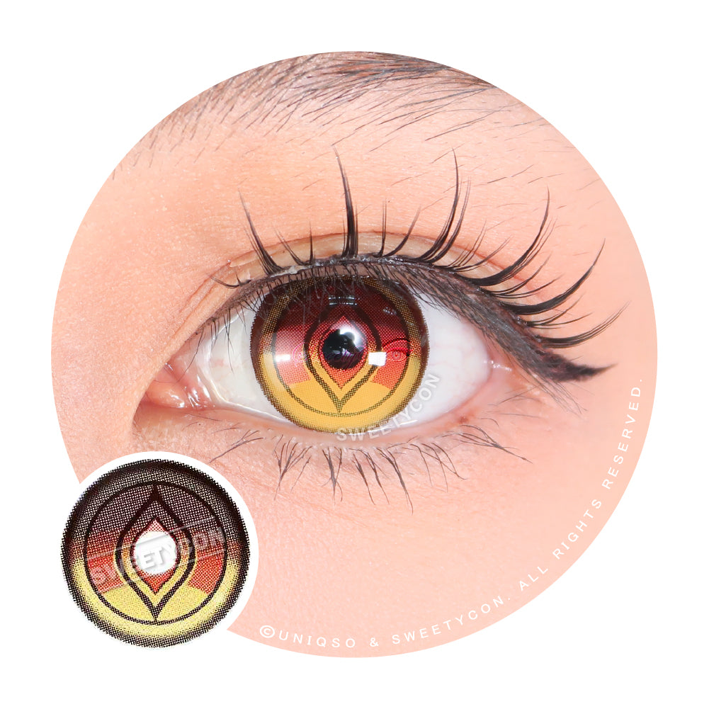 Sweety x Eyesinger Frosted Blood Moon (2 lenses/pack)-Colored Contacts-UNIQSO EU