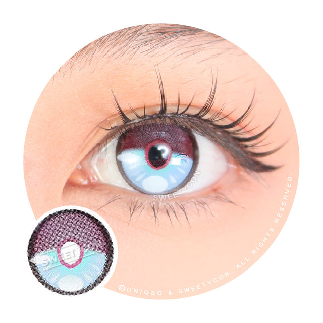 Sweety x Eyesinger Violet Arcane Ring (2 lenses/pack)-Colored Contacts-UNIQSO EU