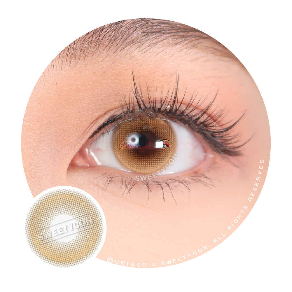 Sweety Monaco Brown (1 lens/pack)-Colored Contacts-UNIQSO EU