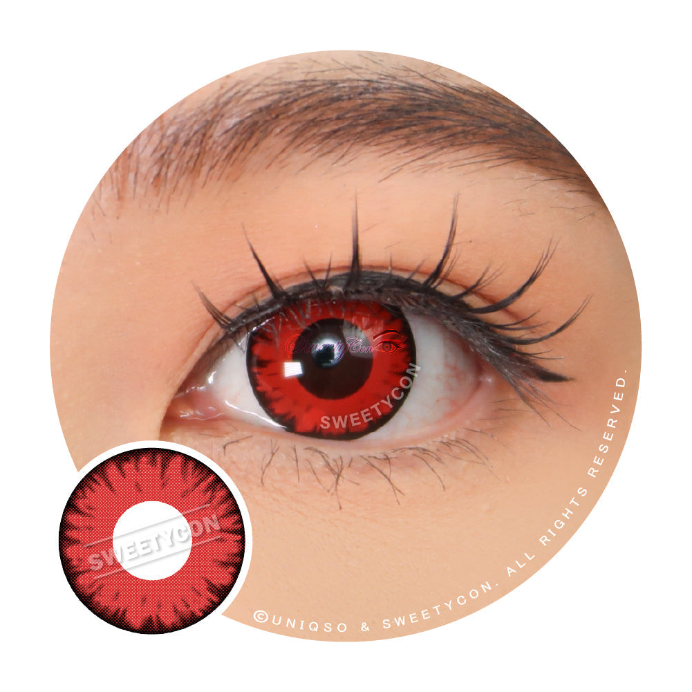 Sweety Crazy Vampire Red II (1 lens/pack)-Crazy Contacts-UNIQSO EU