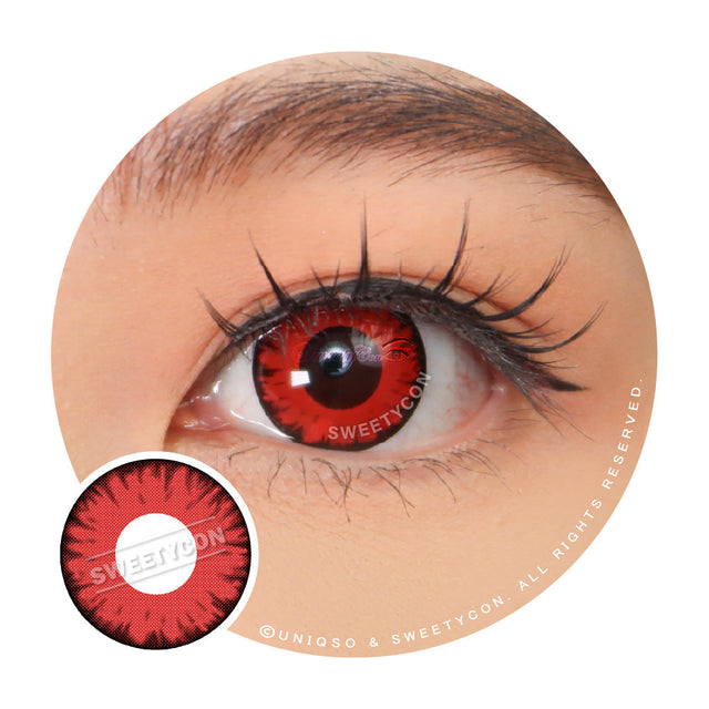 Sweety Crazy Vampire Red II (1 lens/pack)-Crazy Contacts-UNIQSO EU