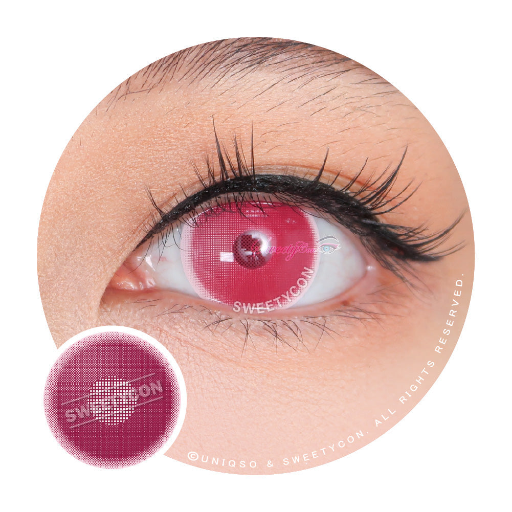 Sweety Crazy Opaque Violet (1 lens/pack)-Crazy Contacts-UNIQSO