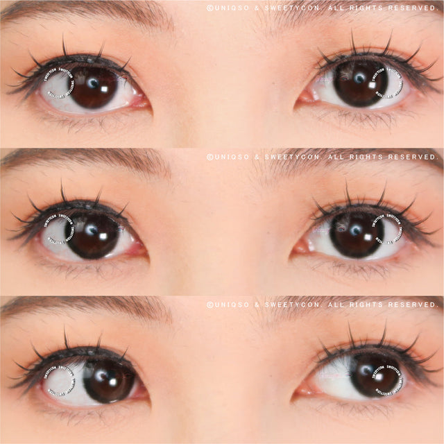 Sweety Muse Black (1 lens/pack)-Colored Contacts-UNIQSO EU