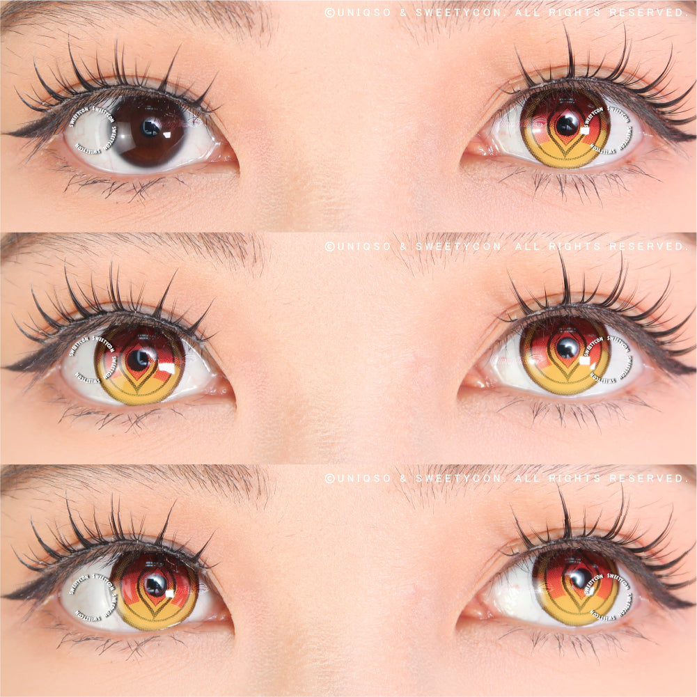 Sweety x Eyesinger Frosted Blood Moon (2 lenses/pack)-Colored Contacts-UNIQSO EU