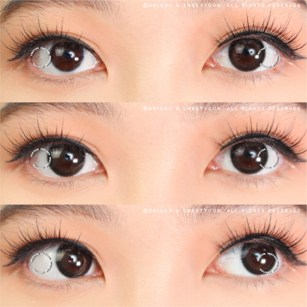Sweety Muse Black (1 lens/pack)-Colored Contacts-UNIQSO EU