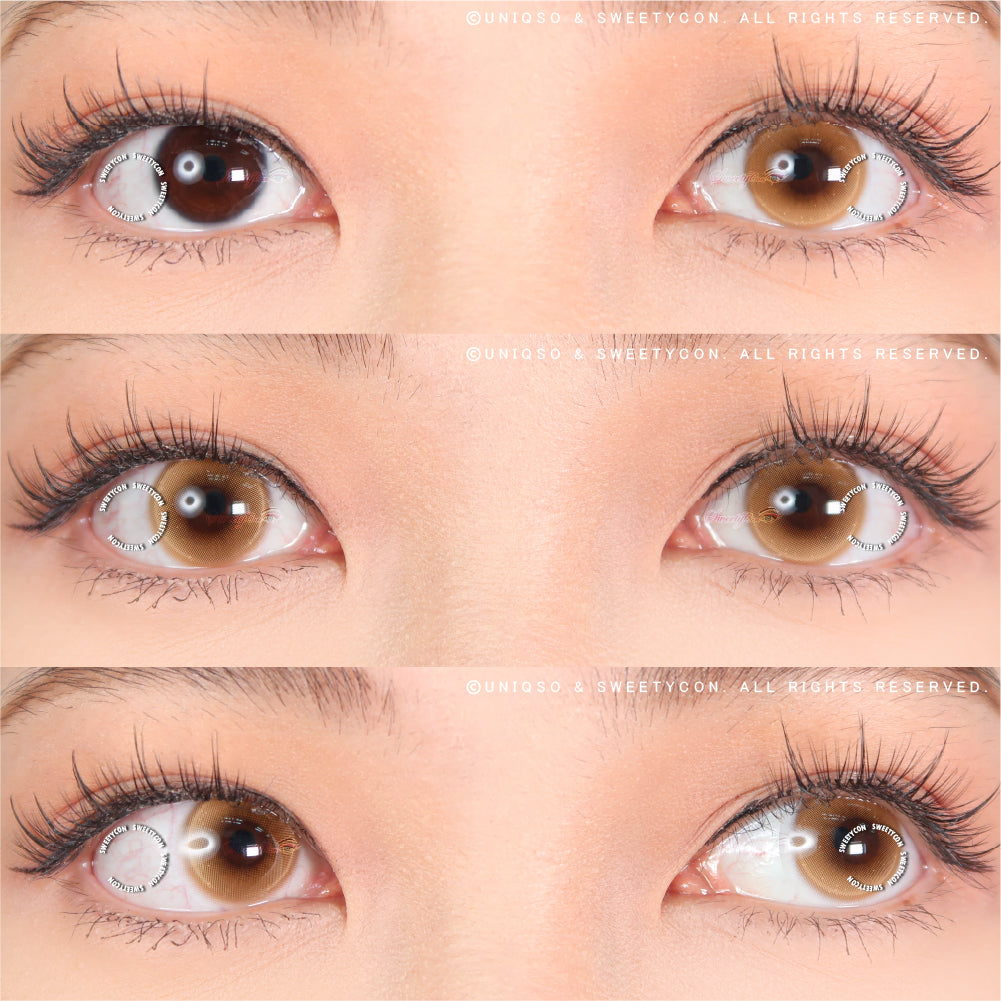 Sweety Monaco Brown (1 lens/pack)-Colored Contacts-UNIQSO EU