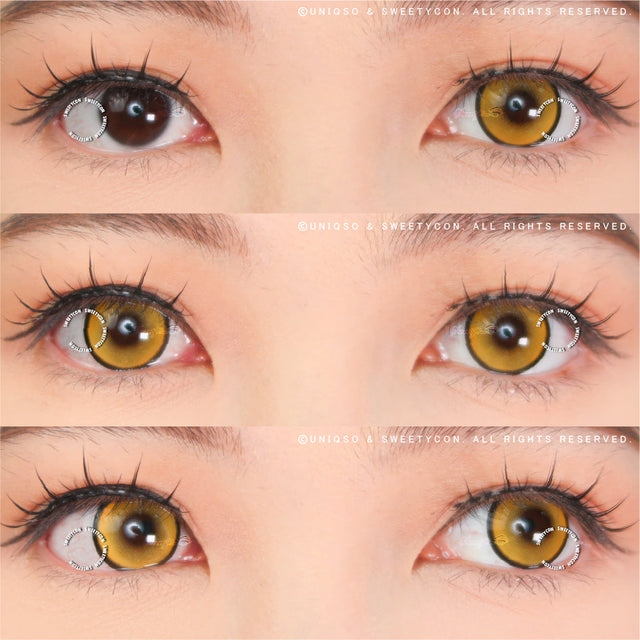 Sweety Fantasy Brown (1 lens/pack)-Colored Contacts-UNIQSO