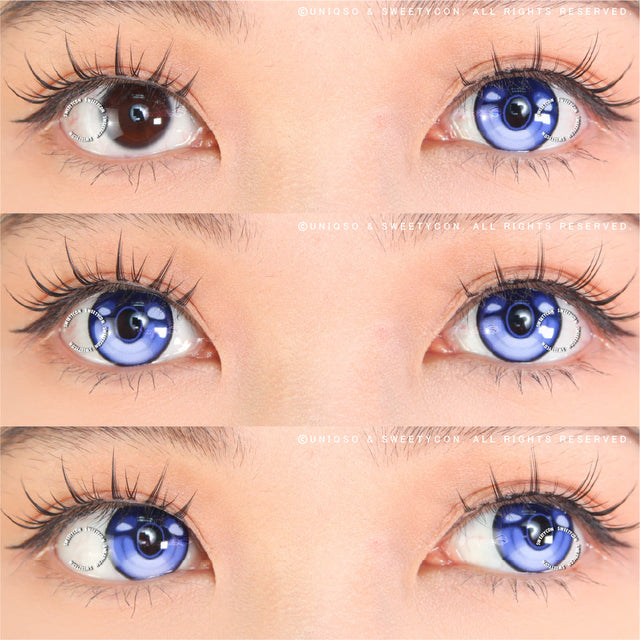 Sweety x Eyesinger Indigo Thunder Eye (2 lenses/pack)-Colored Contacts-UNIQSO EU