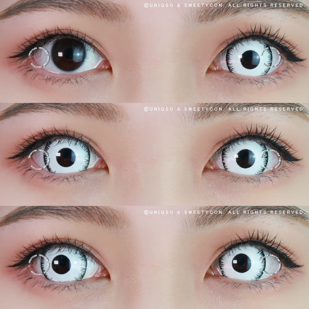 Sweety Mini Sclera Mystic White (1 lens/pack)-Mini Sclera Contacts-UNIQSO EU