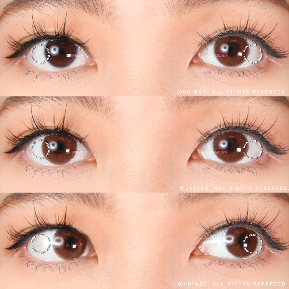 Kazzue Basic Pure Choco (1 lens/pack)-Colored Contacts-UNIQSO