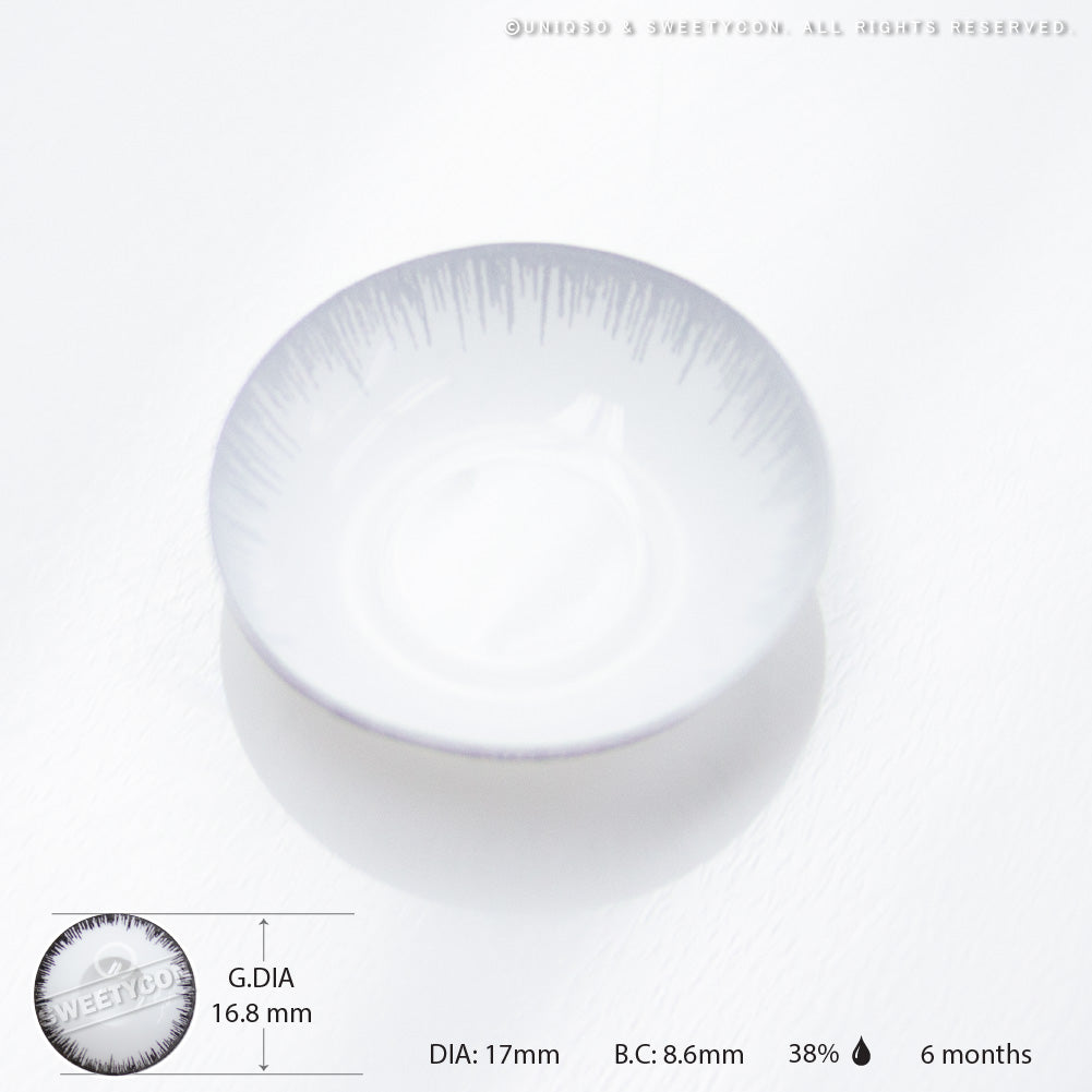 Sweety Mini Sclera Mystic White (1 lens/pack)-Mini Sclera Contacts-UNIQSO EU