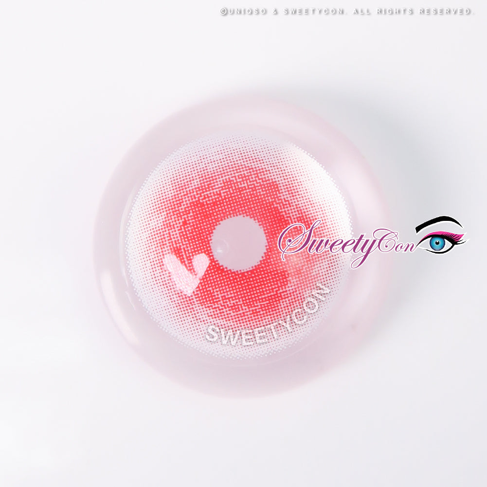Sweety Crazy Chaos Eye Red (1 lens/pack)