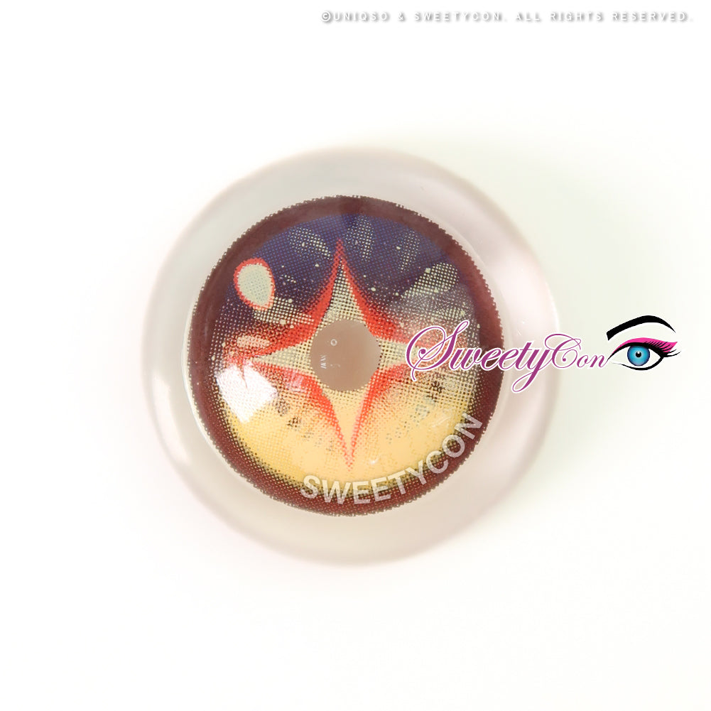 Sweety x Eyesinger Amber Star Crest (2 lenses/pack)-Colored Contacts-UNIQSO EU