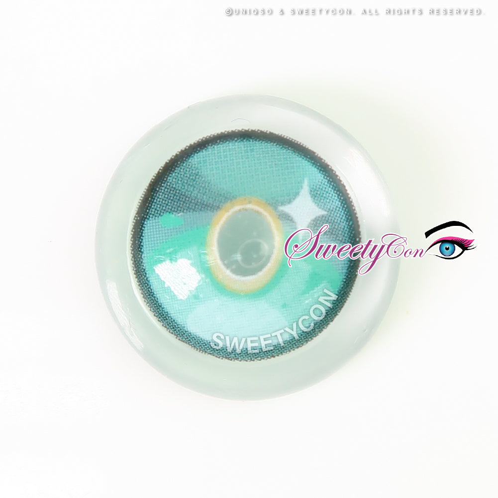 Sweety x Eyesinger Aqua Gemstone (2 lenses/pack)-Colored Contacts-UNIQSO EU