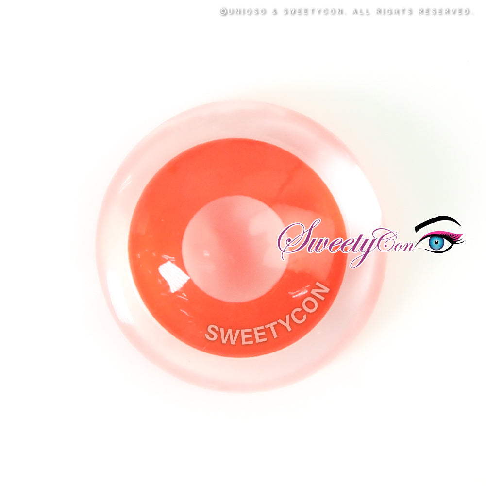 Sweety Crazy Solid Red II (1 lens/pack)-Crazy Contacts-UNIQSO EU
