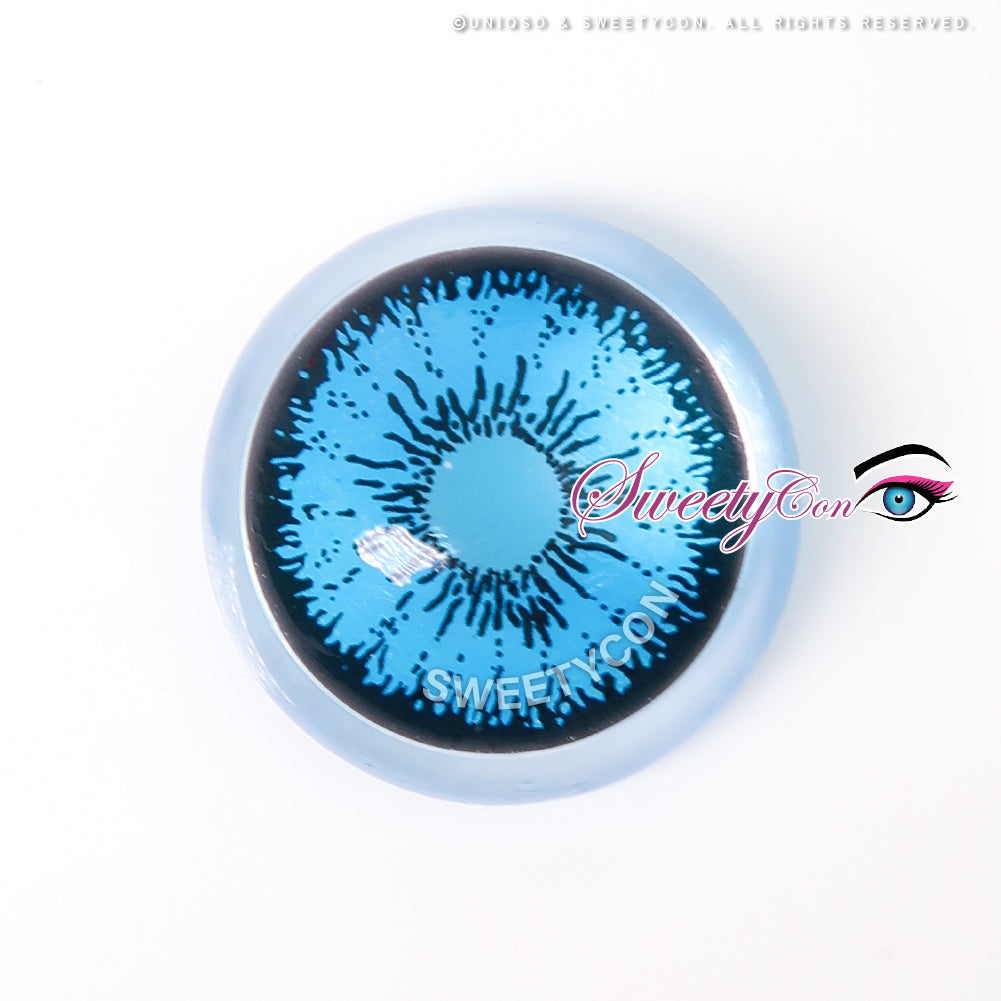 Sweety Mini Sclera Tokyo N Blue (1 lens/pack)-Mini Sclera Contacts-UNIQSO