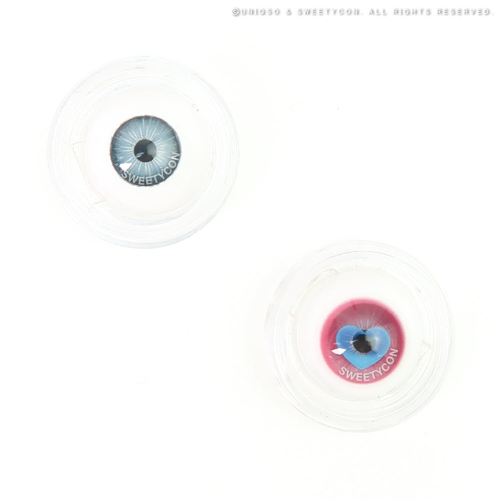 Sweety x Eyesinger Cupid Heart Pink (2 lenses/pack)-Colored Contacts-UNIQSO EU