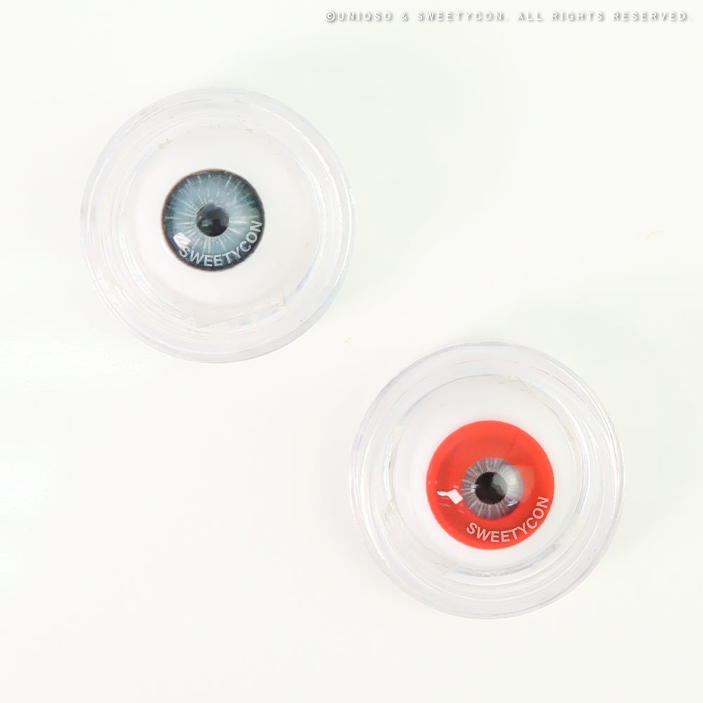 Sweety Crazy Solid Red II (1 lens/pack)-Crazy Contacts-UNIQSO EU