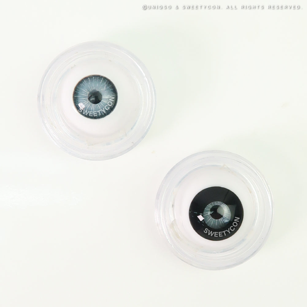 Sweety Crazy Solid Black II (1 lens/pack)-Crazy Contacts-UNIQSO EU