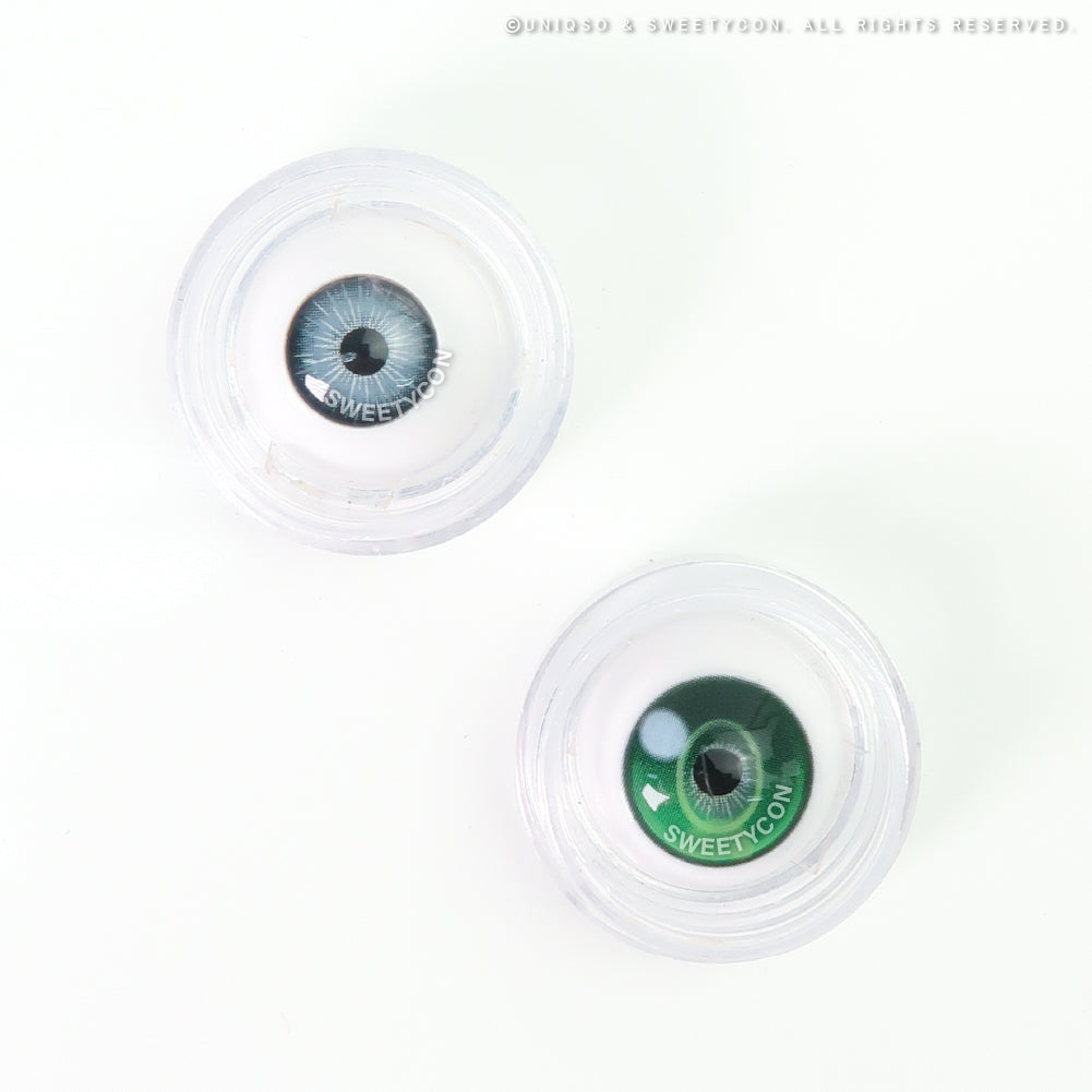 Sweety x Eyesinger Emerald Halo (2 lenses/pack)-Colored Contacts-UNIQSO EU