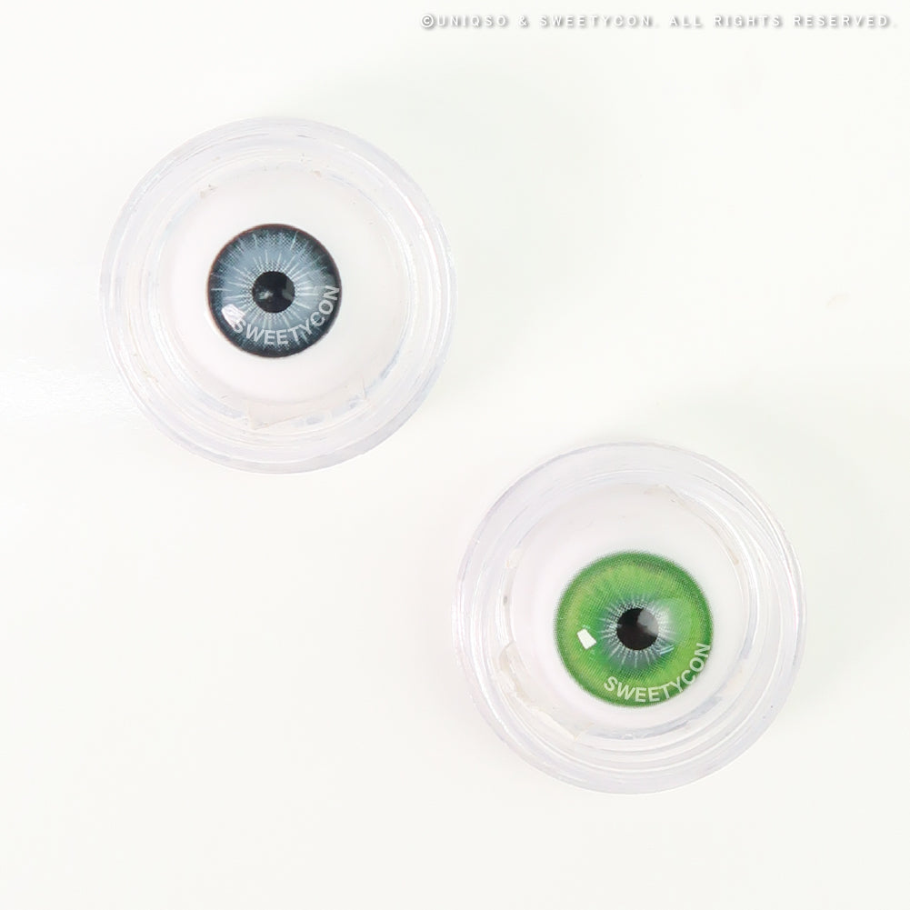 Sweety Halo Light Green (1 lens/pack)-Colored Contacts-UNIQSO EU
