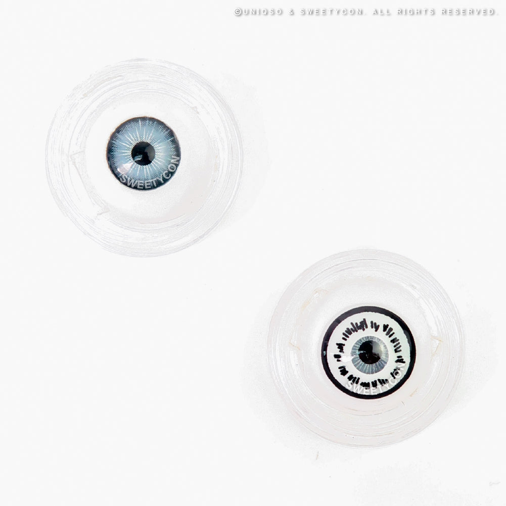 Sweety White Aura II (No Vision Block) (1 lens/pack)-Colored Contacts-UNIQSO EU