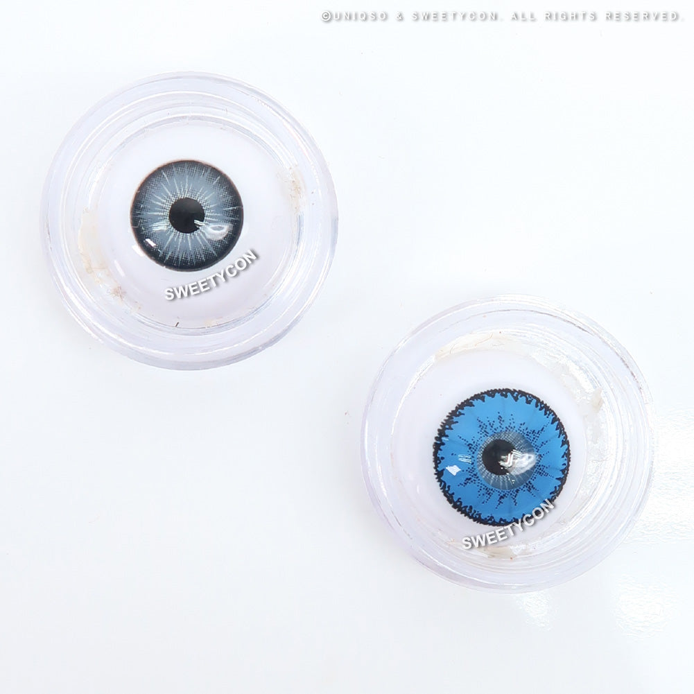 Sweety Devil Blue II (1 lens/pack)-Colored Contacts-UNIQSO