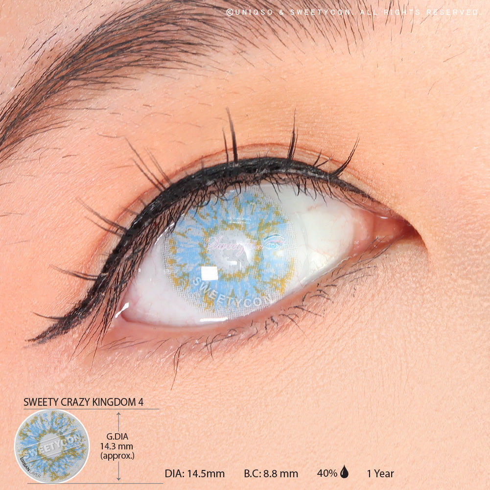 Sweety Crazy Kingdom 4 (1 lens/pack)-Crazy Contacts-UNIQSO