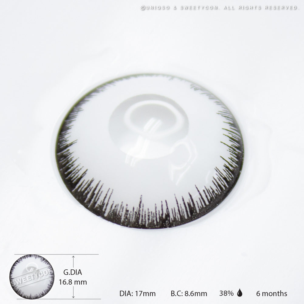 Sweety Mini Sclera Mystic White (1 lens/pack)-Mini Sclera Contacts-UNIQSO EU