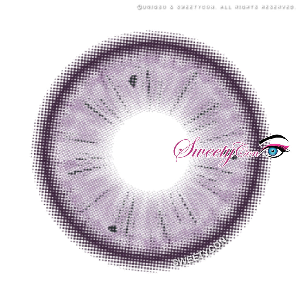 1 Day Sweety Fruit Juice Grape (2 or 10 lenses/pack)-Colored Contacts-UNIQSO