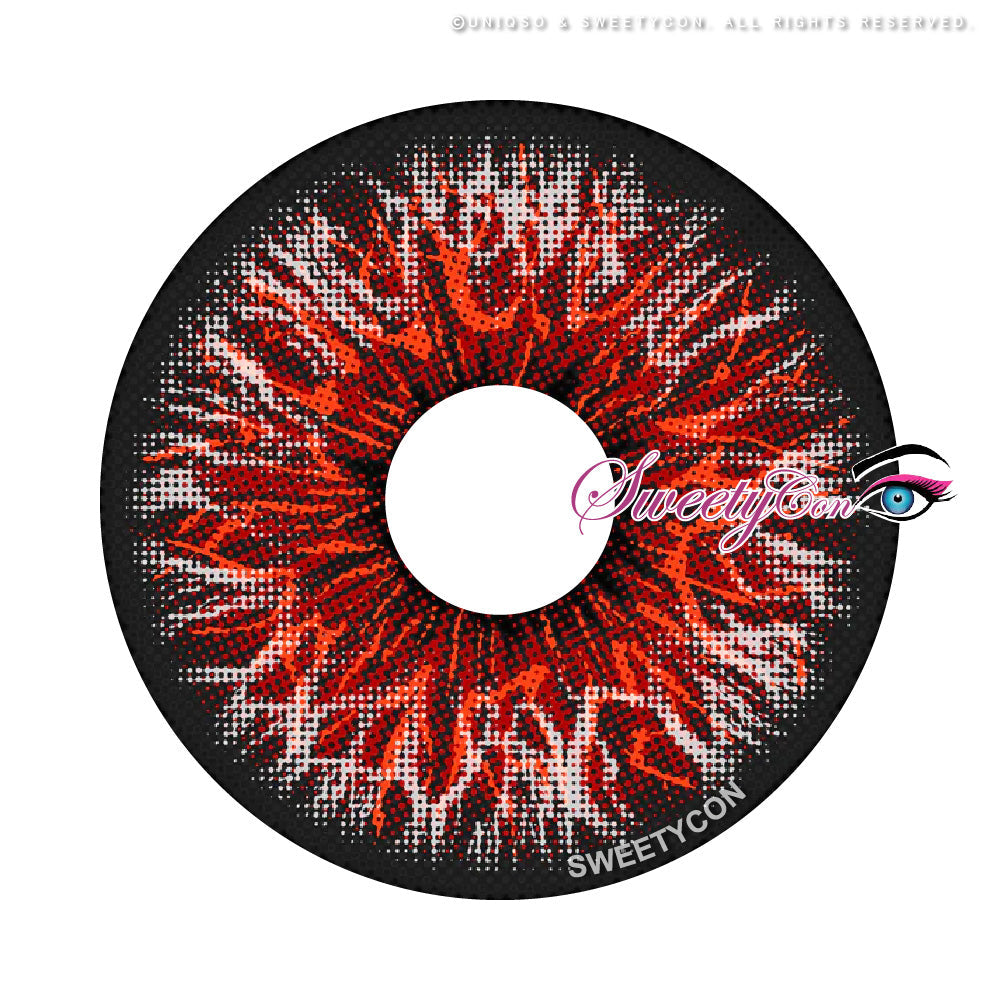 Sweety Crazy Vampire Dracula (1 lens/pack)-Crazy Contacts-UNIQSO