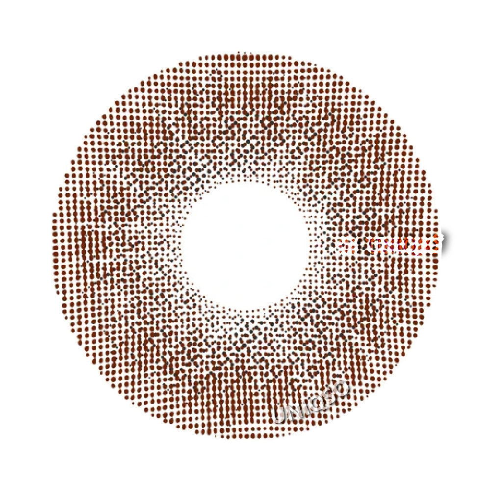 Kazzue Basic Pure Choco (1 lens/pack)-Colored Contacts-UNIQSO