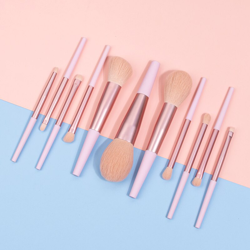 11pcs Long Tube Makeup Brushes Set-Makeup Brushes-UNIQSO EU