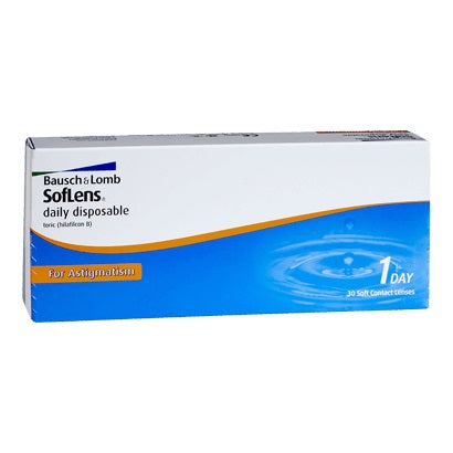 Bausch & Lomb Daily Disposable For Astigmatism (30 lenses/pack)-Clear Contacts-UNIQSO EU